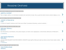 Tablet Screenshot of magazinecristiano.blogspot.com