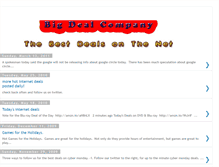 Tablet Screenshot of bigdealco.blogspot.com