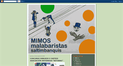 Desktop Screenshot of mimosmalabaristasesaltimbanquis.blogspot.com