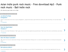 Tablet Screenshot of indie-rockmusic.blogspot.com