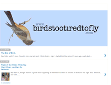 Tablet Screenshot of birdstootiredtofly.blogspot.com