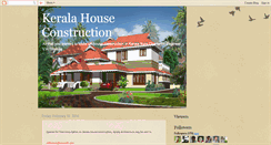 Desktop Screenshot of kerala-houseconstruction.blogspot.com