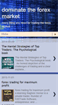 Mobile Screenshot of dominatingforex.blogspot.com