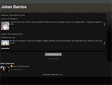 Tablet Screenshot of johanbarrios96.blogspot.com