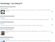 Tablet Screenshot of genealogydoit.blogspot.com