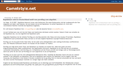 Desktop Screenshot of camelstyle.blogspot.com