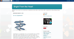 Desktop Screenshot of brightfromtheheart.blogspot.com