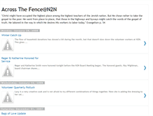 Tablet Screenshot of n2nacrossthefence.blogspot.com