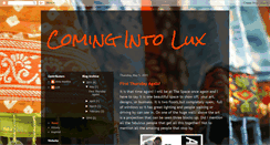 Desktop Screenshot of lux-light.blogspot.com