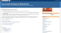 Desktop Screenshot of misterbricolo.blogspot.com