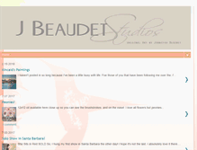 Tablet Screenshot of beaudetart.blogspot.com