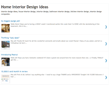 Tablet Screenshot of homeinteriordesign2011.blogspot.com