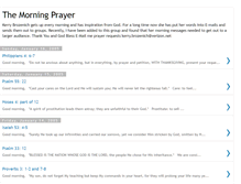 Tablet Screenshot of morning-prayer.blogspot.com