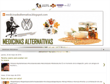 Tablet Screenshot of medicinadealternativa.blogspot.com