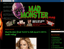 Tablet Screenshot of madmonstermag.blogspot.com