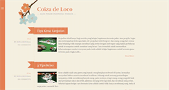 Desktop Screenshot of coizadeloco.blogspot.com