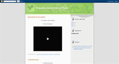 Desktop Screenshot of orquestadeloprado.blogspot.com