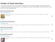 Tablet Screenshot of gardenofgoodintentions.blogspot.com