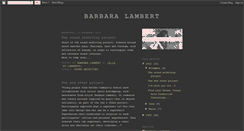 Desktop Screenshot of barbaralambert.blogspot.com