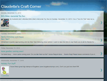 Tablet Screenshot of crazycrafter57.blogspot.com