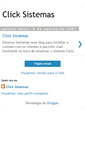 Mobile Screenshot of clicksistemas.blogspot.com