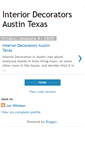 Mobile Screenshot of interior-decorators-austin-texas.blogspot.com