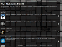 Tablet Screenshot of pactfoundationnigeria.blogspot.com