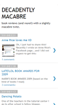 Mobile Screenshot of decadentlymacabre.blogspot.com