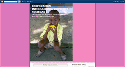 Desktop Screenshot of ci-derechoysociedad.blogspot.com