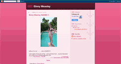 Desktop Screenshot of ginnyweasleynaked.blogspot.com