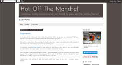 Desktop Screenshot of hotoffthemandrel.blogspot.com