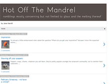 Tablet Screenshot of hotoffthemandrel.blogspot.com