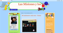 Desktop Screenshot of lasmisionesylosninos.blogspot.com