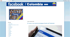 Desktop Screenshot of facebook-colombia.blogspot.com