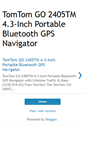 Mobile Screenshot of go-2405tm.blogspot.com