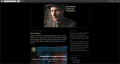 Desktop Screenshot of elhombrenotsoinvisible.blogspot.com