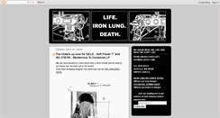 Desktop Screenshot of lifeironlungdeath.blogspot.com