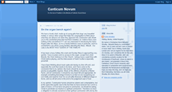 Desktop Screenshot of canticumnovumstrud.blogspot.com