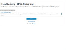 Tablet Screenshot of blasbergerica.blogspot.com