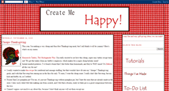 Desktop Screenshot of createmehappy.blogspot.com