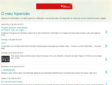 Tablet Screenshot of omeuhipericao.blogspot.com