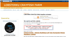 Desktop Screenshot of bisnislobsterku.blogspot.com
