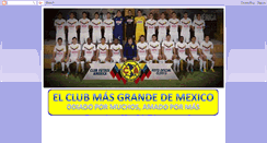 Desktop Screenshot of elclubaguilasdelamerica.blogspot.com