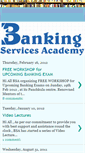 Mobile Screenshot of bankingservicesacademy.blogspot.com