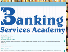 Tablet Screenshot of bankingservicesacademy.blogspot.com