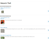 Tablet Screenshot of natures-trail.blogspot.com