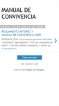 Mobile Screenshot of manual-de-convivencia.blogspot.com