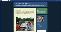 Desktop Screenshot of onthewaytovietnam.blogspot.com