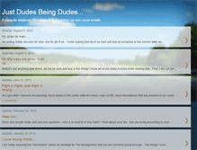 Tablet Screenshot of justdudesbeingdudes.blogspot.com