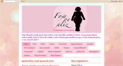 Desktop Screenshot of fofaefeliz.blogspot.com